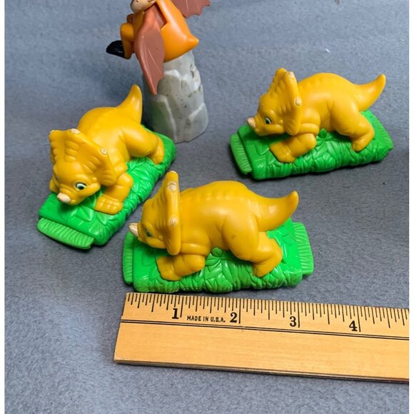 Vintage 1997 Burger King The Land Before Time Dinosaur Toys Set of 5 Collectible - Picture 9 of 13